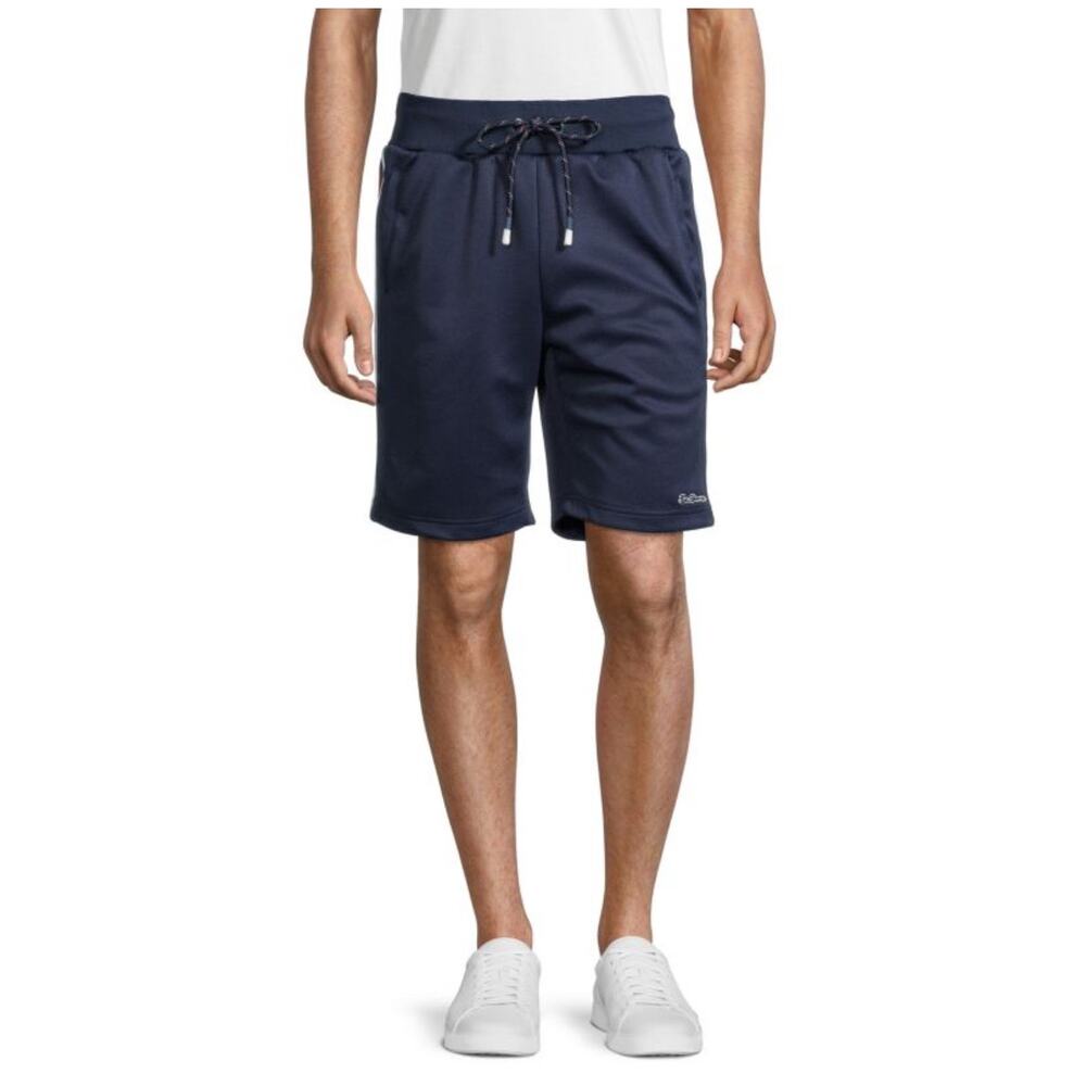 Ben Sherman Men’s Drawstring Waist Track Sweat Shorts Navy NWT